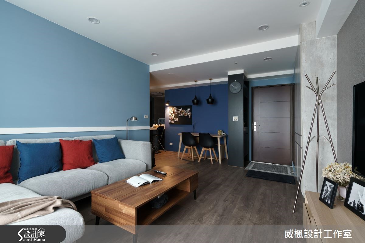 16坪新成屋(5年以下)＿現代風客廳案例圖片＿威楓設計＿威楓_07之8