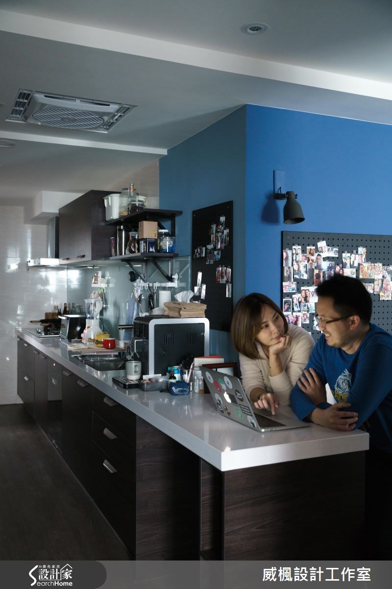 16坪新成屋(5年以下)＿現代風吧檯案例圖片＿威楓設計＿威楓_07之14