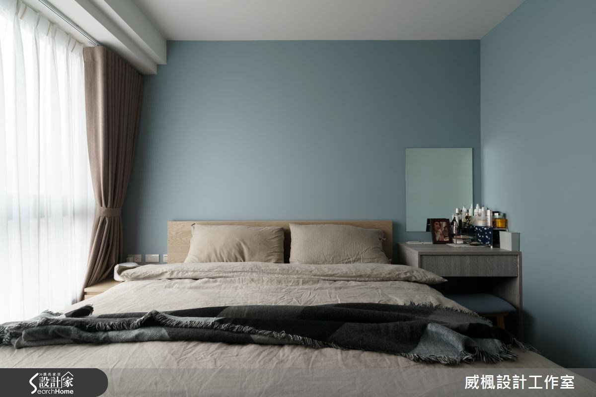 16坪新成屋(5年以下)＿現代風臥室案例圖片＿威楓設計＿威楓_07之18