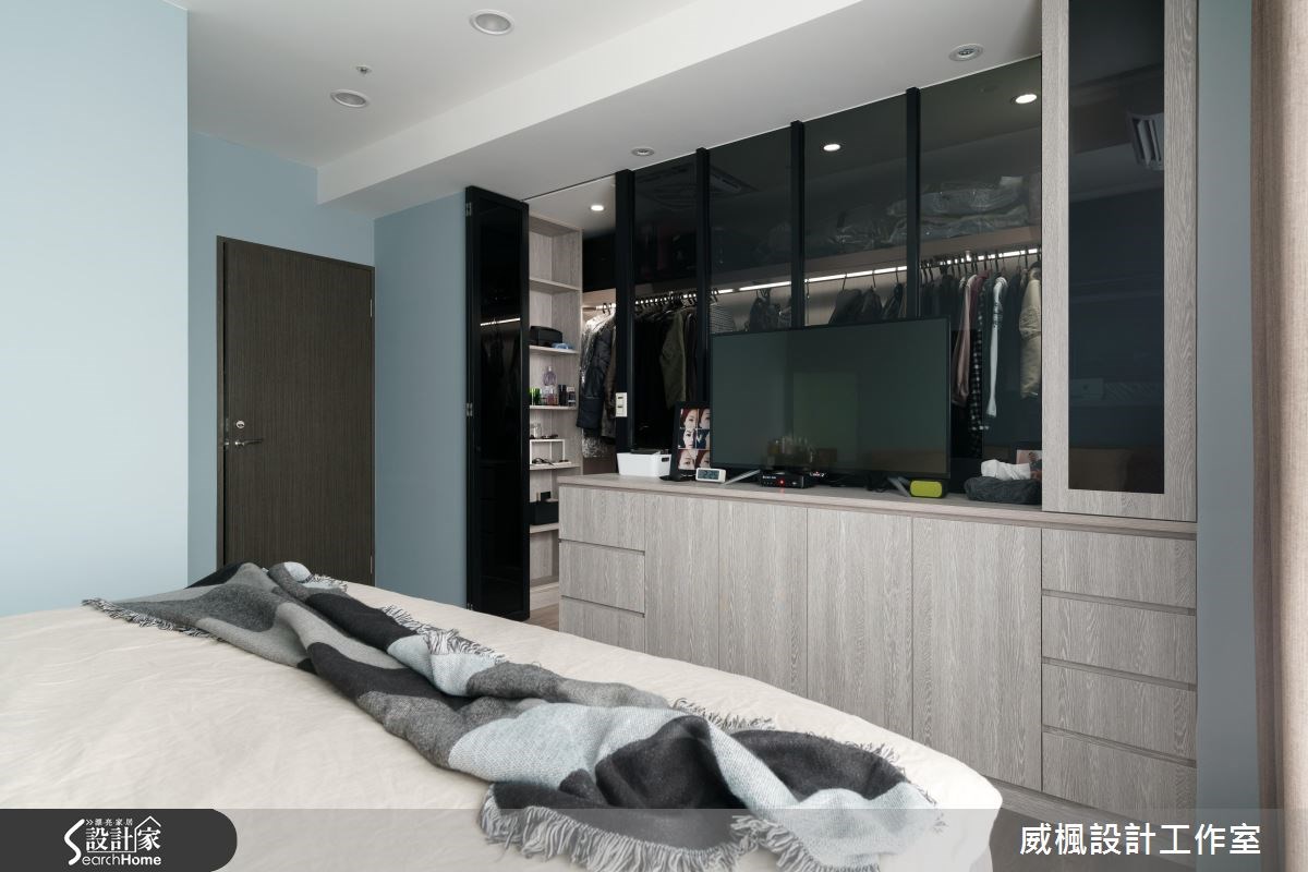 16坪新成屋(5年以下)＿現代風臥室案例圖片＿威楓設計＿威楓_07之20