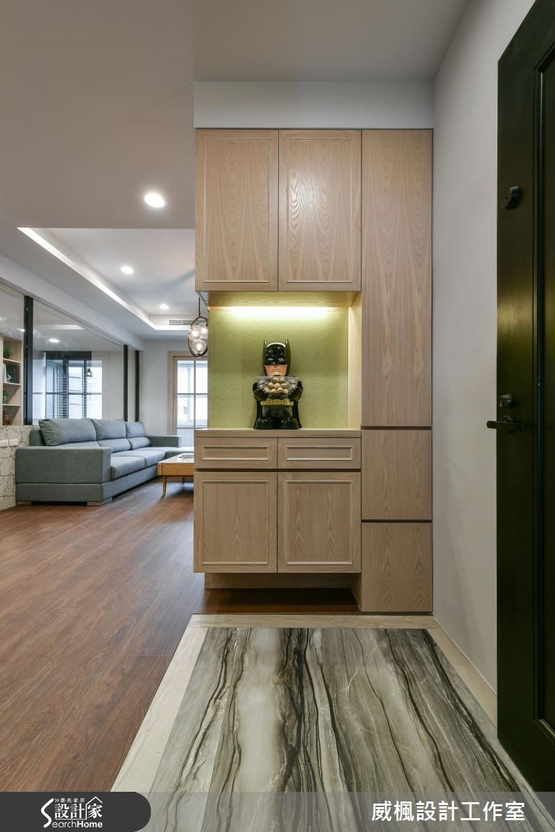 30坪老屋(16~30年)＿簡約風玄關案例圖片＿威楓設計＿威楓_08之1