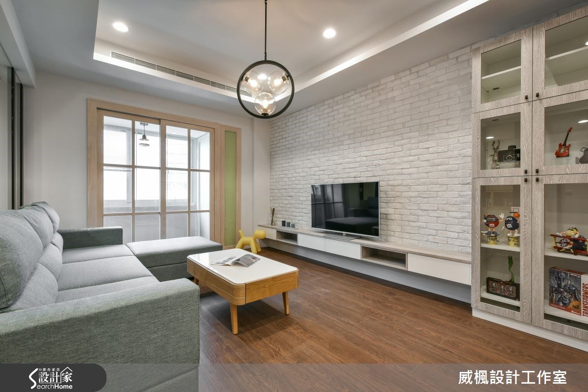 30坪老屋(16~30年)＿簡約風客廳案例圖片＿威楓設計＿威楓_08之5