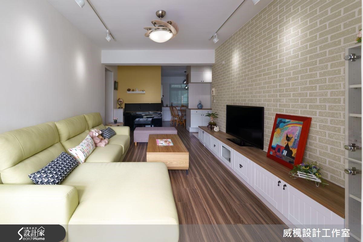 25坪老屋(16~30年)＿北歐風客廳案例圖片＿威楓設計＿威楓_09之4