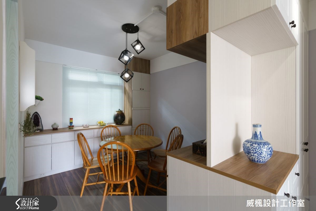 25坪老屋(16~30年)＿北歐風餐廳案例圖片＿威楓設計＿威楓_09之9