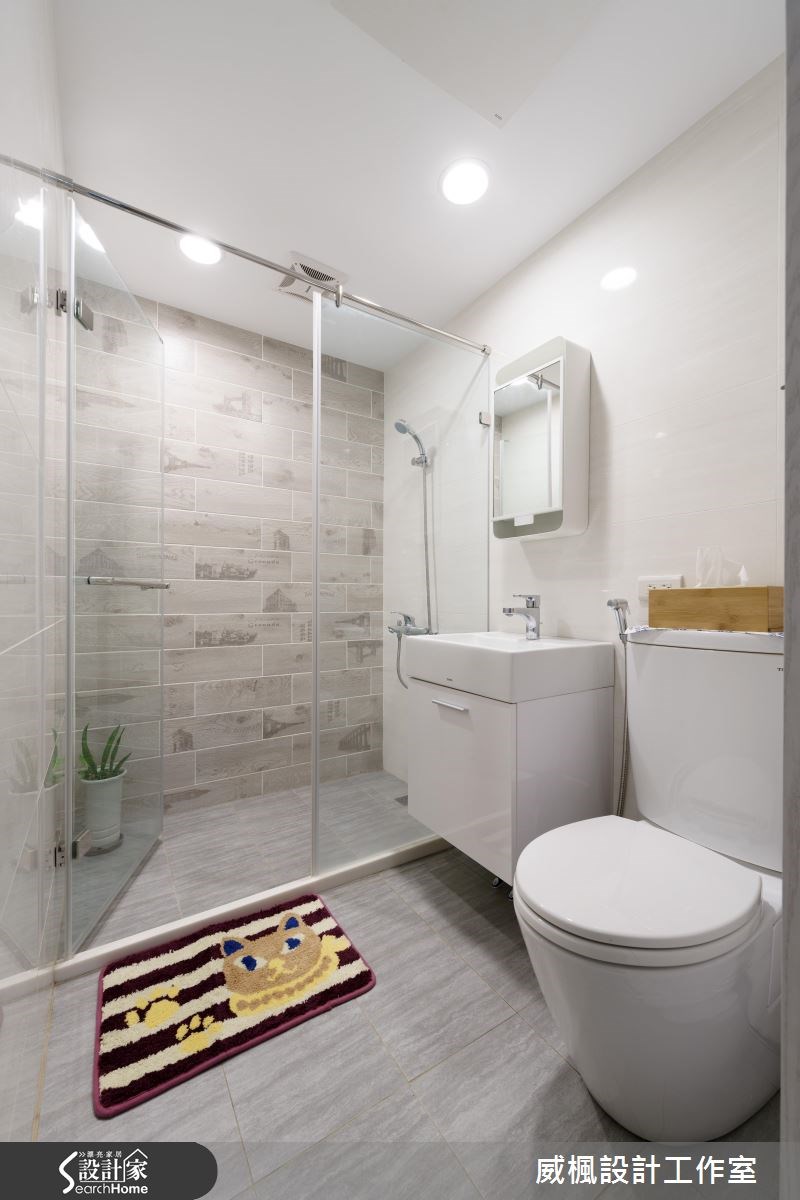 25坪老屋(16~30年)＿北歐風浴室案例圖片＿威楓設計＿威楓_09之20