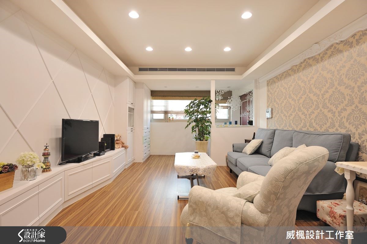 25坪老屋(16~30年)＿新古典客廳案例圖片＿威楓設計＿威楓_10之3