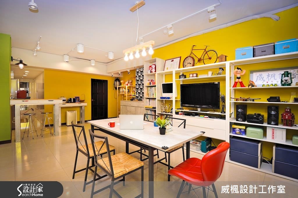 32坪新成屋(5年以下)＿工業風工作區案例圖片＿威楓設計＿威楓_12之6