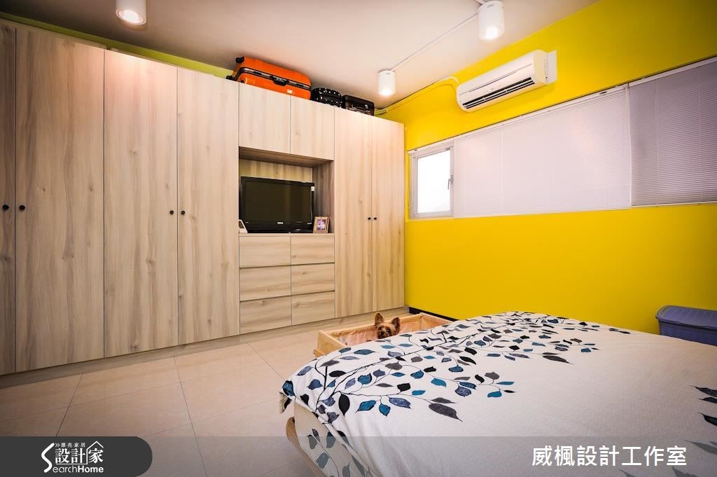 32坪新成屋(5年以下)＿工業風臥室案例圖片＿威楓設計＿威楓_12之11