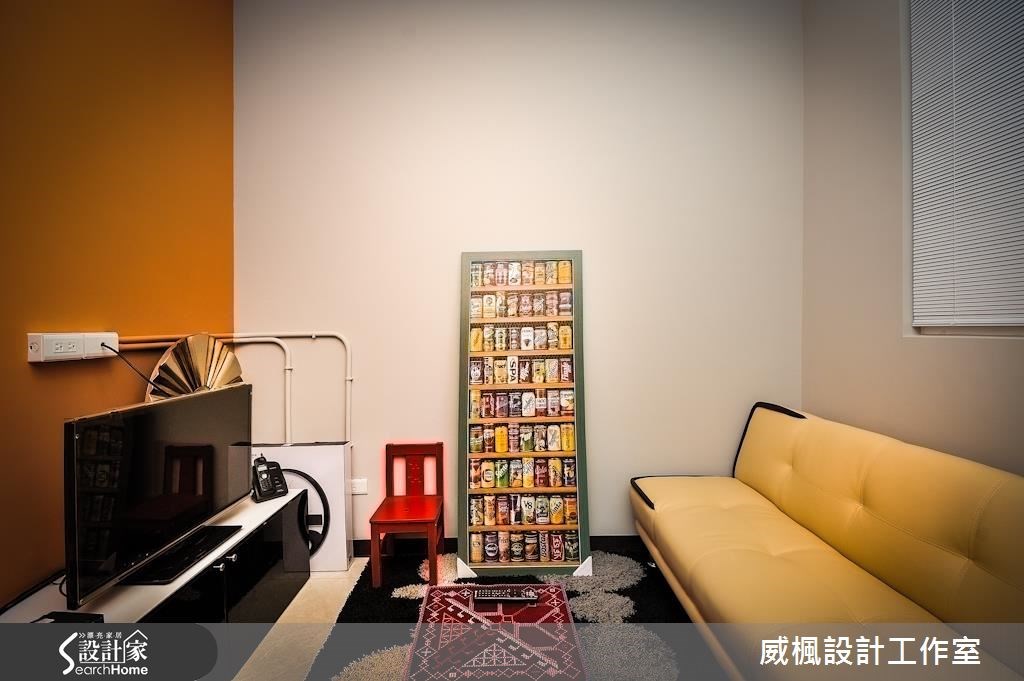 32坪新成屋(5年以下)＿工業風客廳案例圖片＿威楓設計＿威楓_12之12