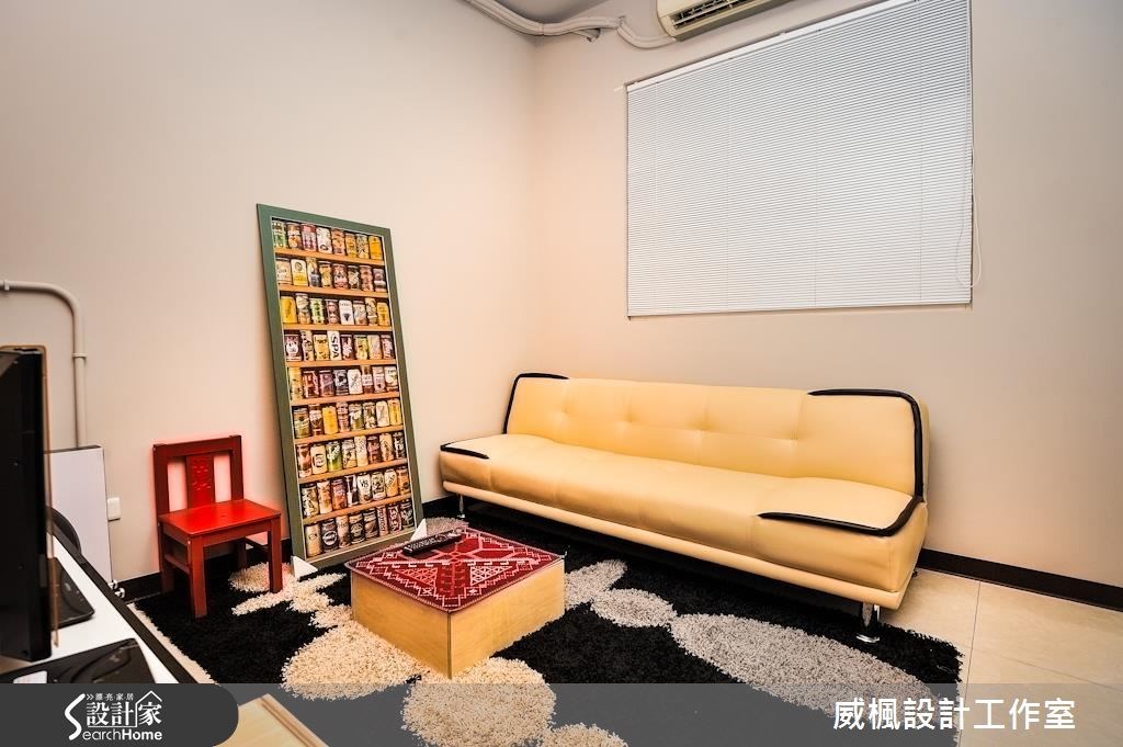 32坪新成屋(5年以下)＿工業風客廳案例圖片＿威楓設計＿威楓_12之13