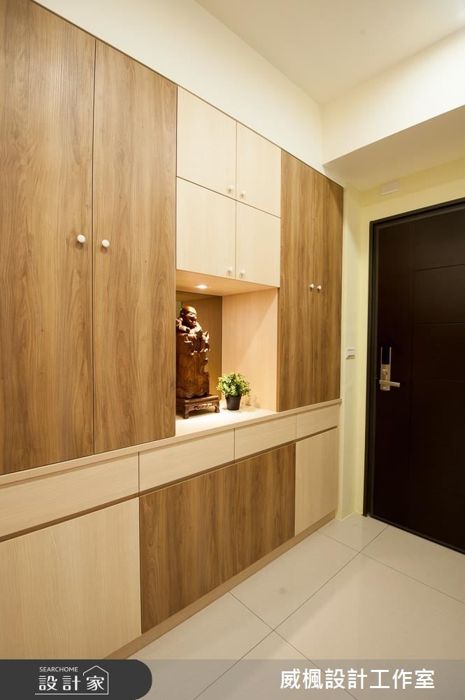 25坪新成屋(5年以下)＿現代風玄關案例圖片＿威楓設計＿威楓_13之1