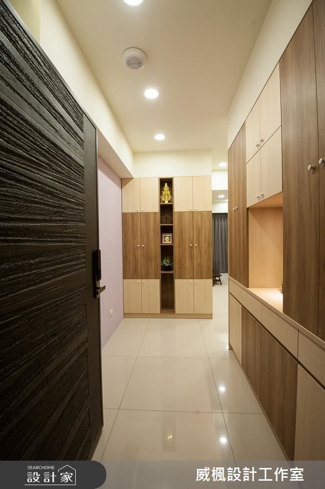 25坪新成屋(5年以下)＿現代風玄關案例圖片＿威楓設計＿威楓_13之3