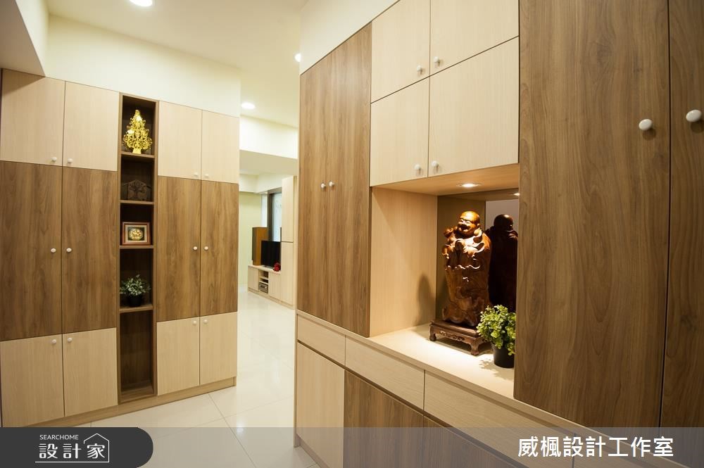 25坪新成屋(5年以下)＿現代風玄關案例圖片＿威楓設計＿威楓_13之5