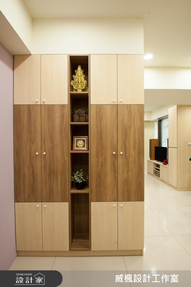 25坪新成屋(5年以下)＿現代風玄關案例圖片＿威楓設計＿威楓_13之6