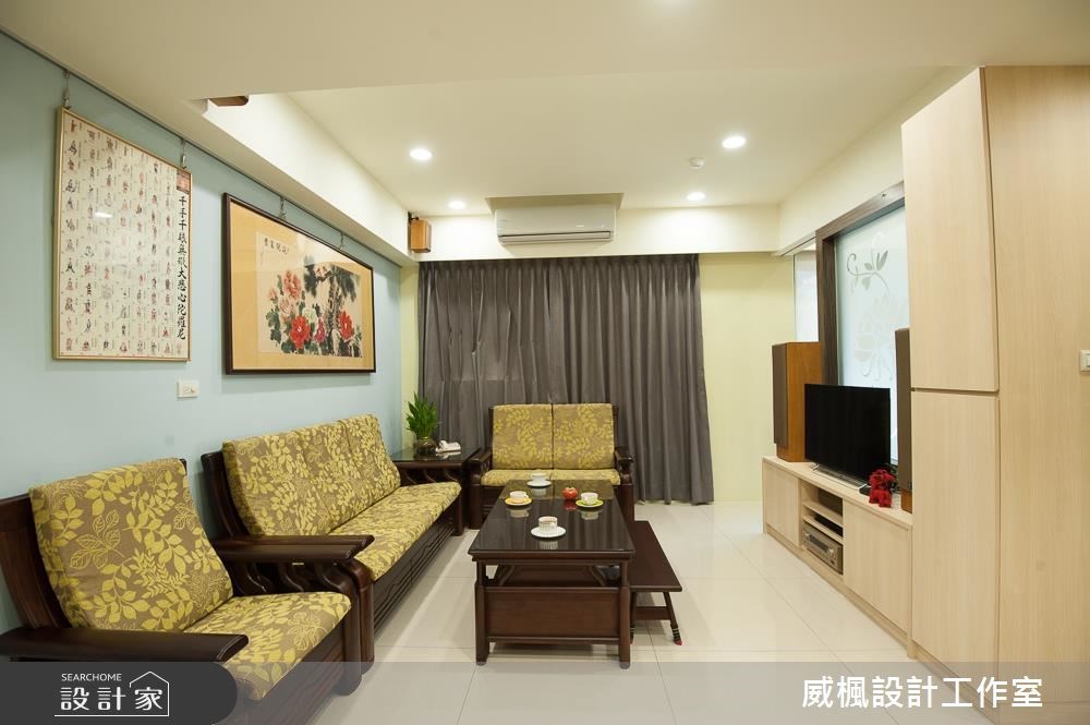 25坪新成屋(5年以下)＿現代風客廳案例圖片＿威楓設計＿威楓_13之12