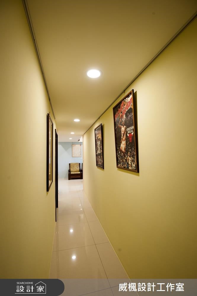 25坪新成屋(5年以下)＿現代風走廊案例圖片＿威楓設計＿威楓_13之13