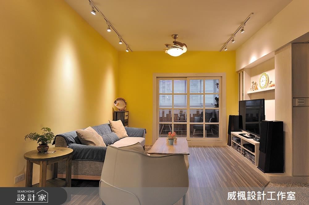 26坪老屋(16~30年)＿鄉村風客廳案例圖片＿威楓設計＿威楓_15之7