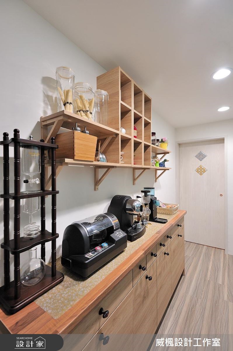 26坪老屋(16~30年)＿鄉村風廚房案例圖片＿威楓設計＿威楓_15之17