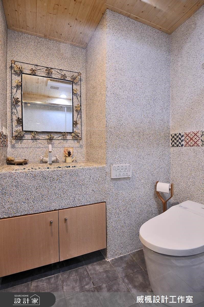 26坪老屋(16~30年)＿鄉村風浴室案例圖片＿威楓設計＿威楓_15之19