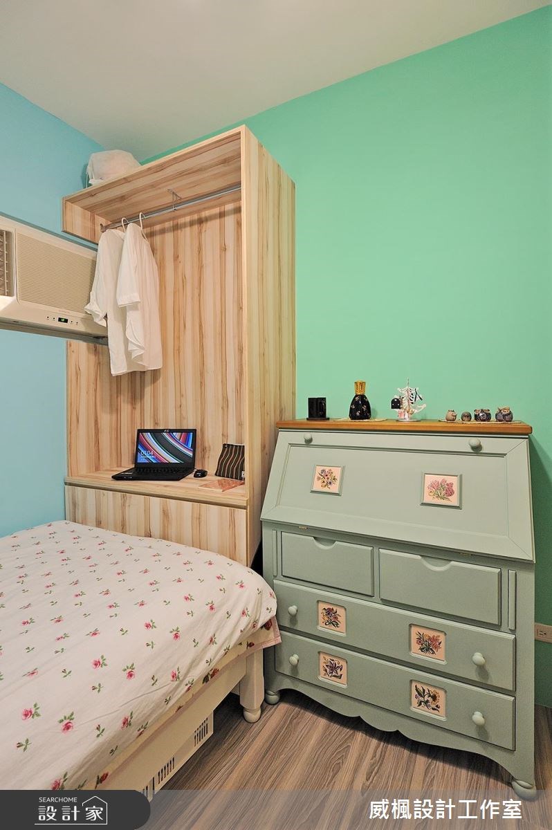 26坪老屋(16~30年)＿鄉村風臥室案例圖片＿威楓設計＿威楓_15之25