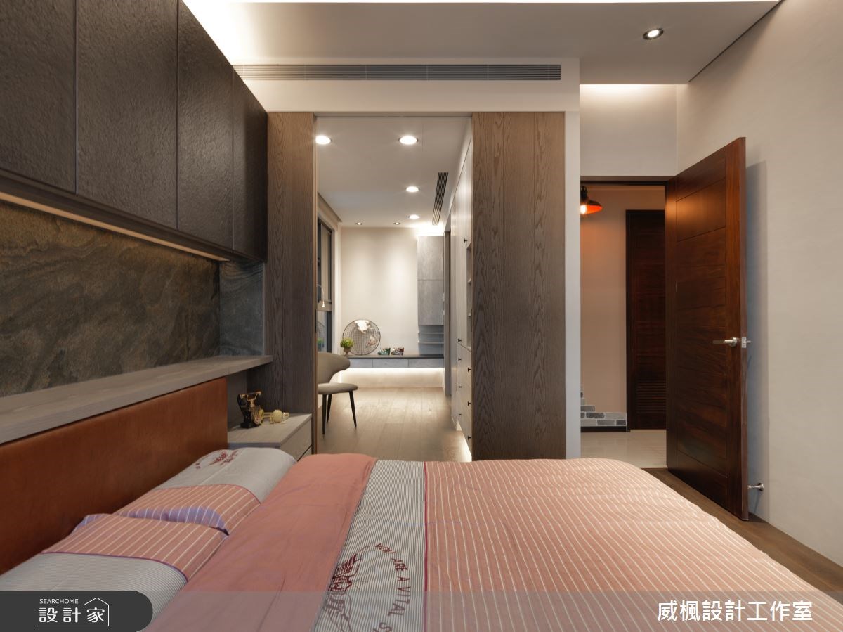 40坪新成屋(5年以下)＿工業風臥室案例圖片＿威楓設計＿威楓_17之13