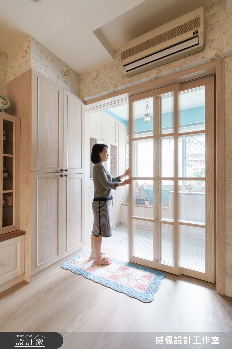 25坪老屋(16~30年)＿鄉村風玄關案例圖片＿威楓設計＿威楓_18之2
