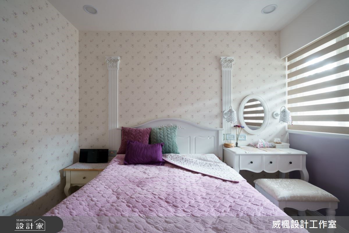 25坪老屋(16~30年)＿鄉村風臥室案例圖片＿威楓設計＿威楓_18之16