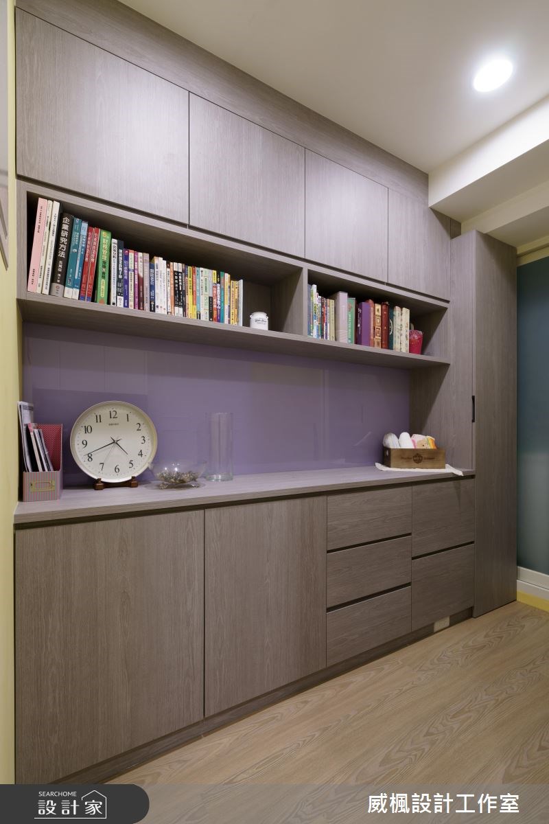 25坪老屋(16~30年)＿鄉村風書房案例圖片＿威楓設計＿威楓_18之21