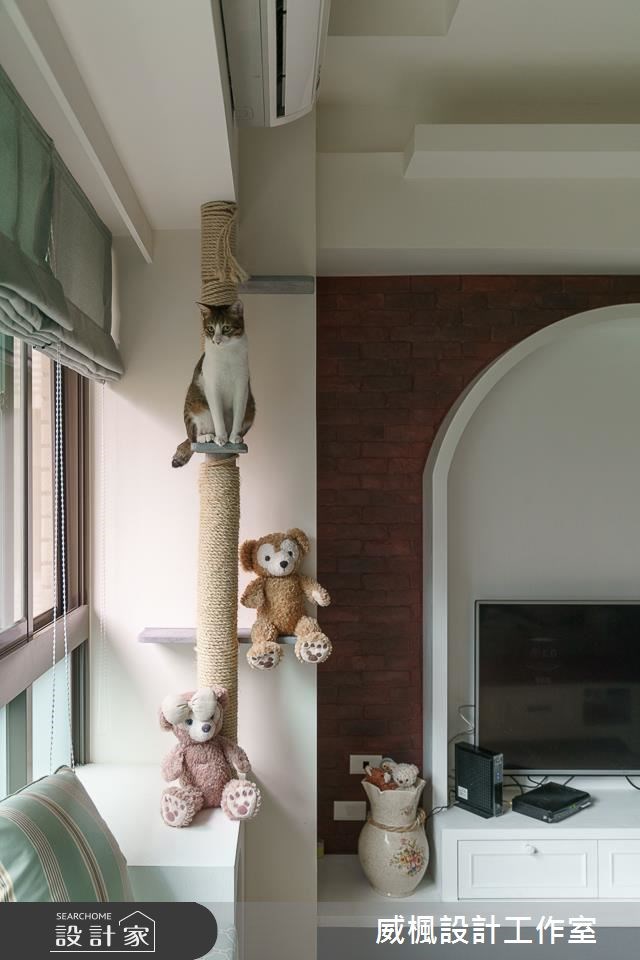30坪中古屋(5~15年)＿鄉村風客廳案例圖片＿威楓設計＿威楓_19之3