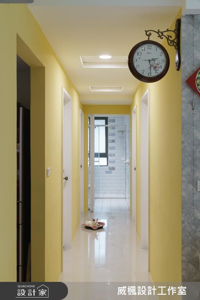 30坪中古屋(5~15年)＿鄉村風走廊案例圖片＿威楓設計＿威楓_19之6