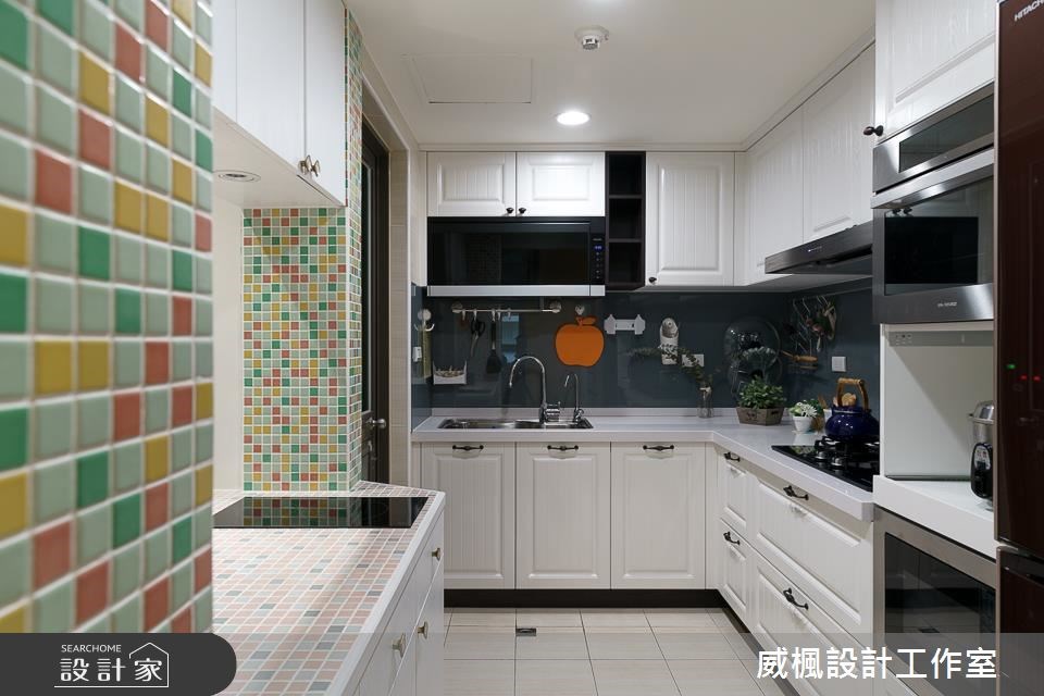 30坪中古屋(5~15年)＿鄉村風廚房案例圖片＿威楓設計＿威楓_19之7