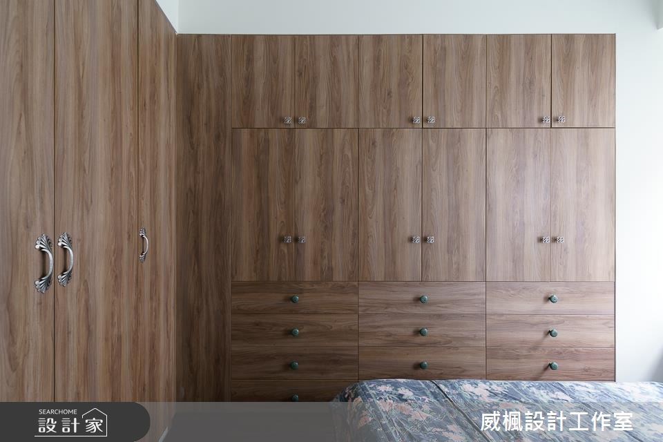 30坪中古屋(5~15年)＿鄉村風臥室案例圖片＿威楓設計＿威楓_19之13