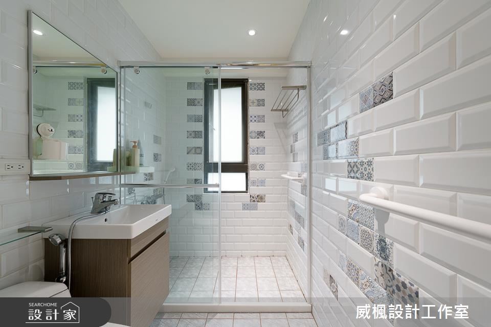 30坪中古屋(5~15年)＿鄉村風浴室案例圖片＿威楓設計＿威楓_19之15