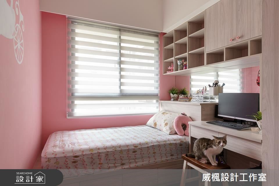 30坪中古屋(5~15年)＿鄉村風臥室案例圖片＿威楓設計＿威楓_19之16
