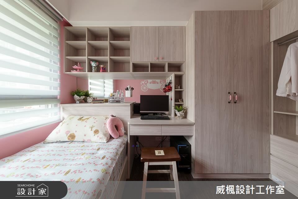 30坪中古屋(5~15年)＿鄉村風臥室案例圖片＿威楓設計＿威楓_19之17