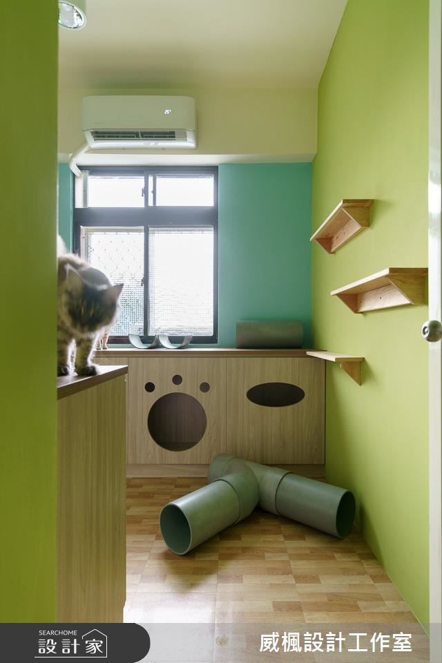 25坪中古屋(5~15年)＿北歐風寵物案例圖片＿威楓設計＿威楓_20之10