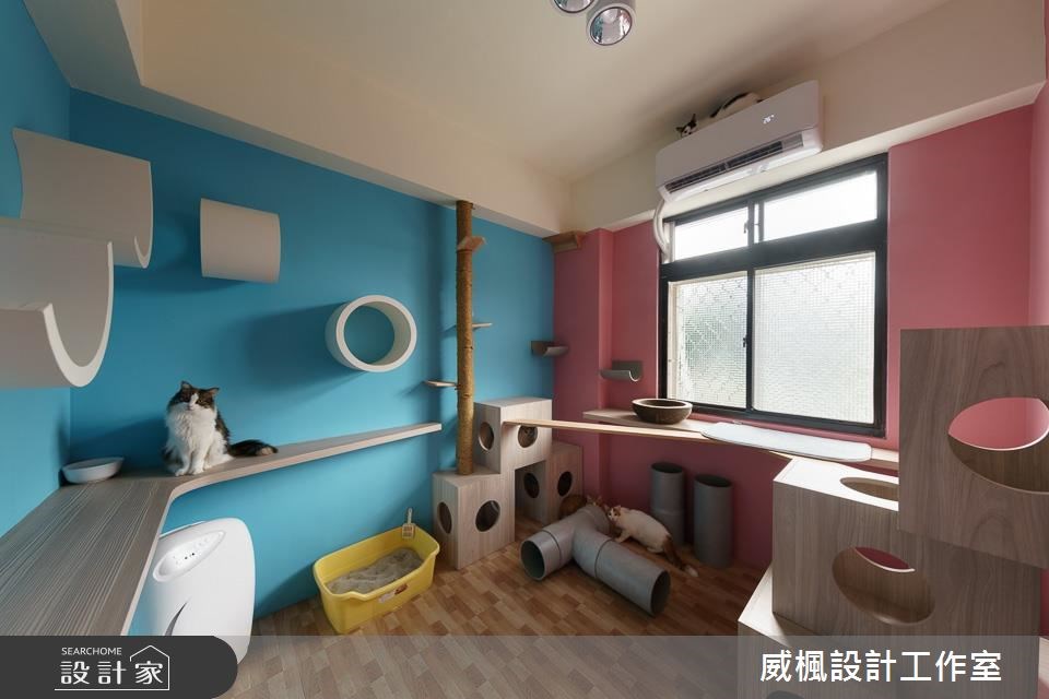 25坪中古屋(5~15年)＿北歐風寵物案例圖片＿威楓設計＿威楓_20之16