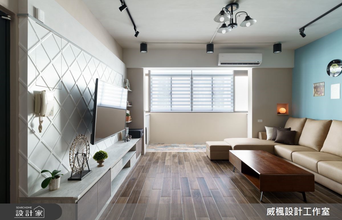 30坪老屋(16~30年)＿工業風客廳案例圖片＿威楓設計＿威楓_21之2