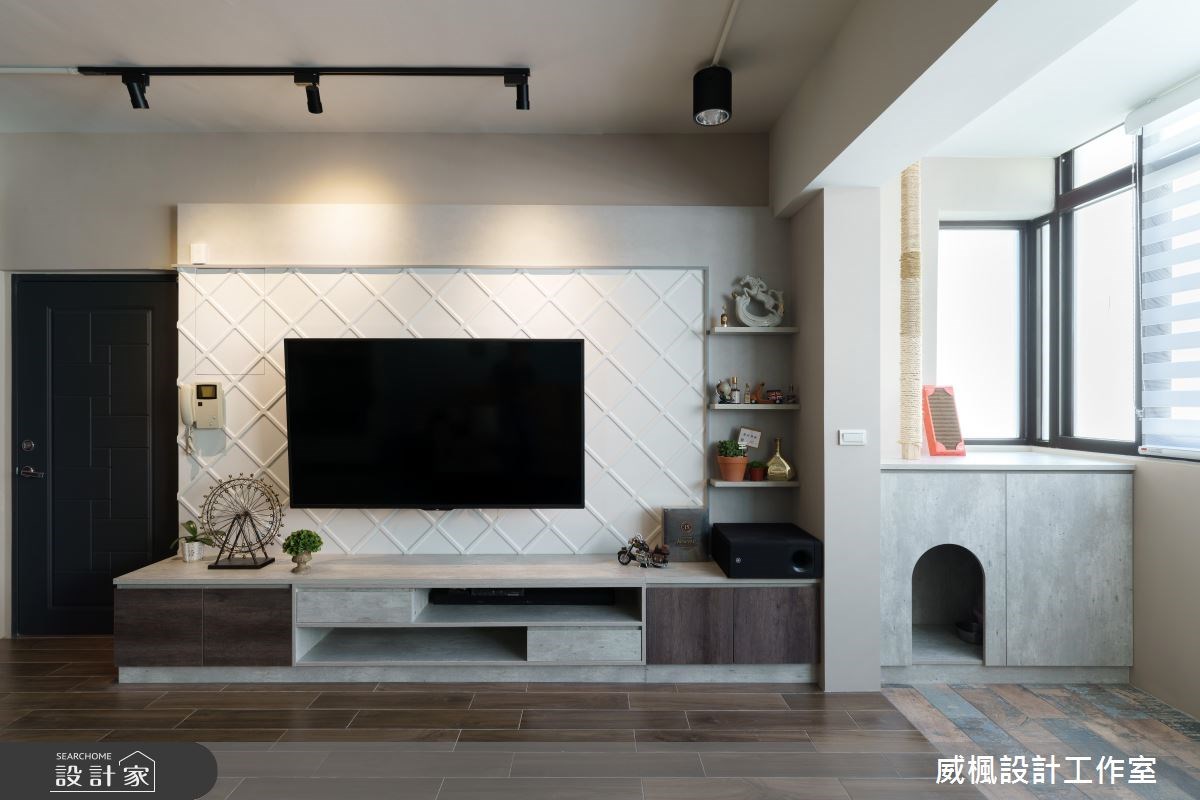 30坪老屋(16~30年)＿工業風客廳案例圖片＿威楓設計＿威楓_21之4
