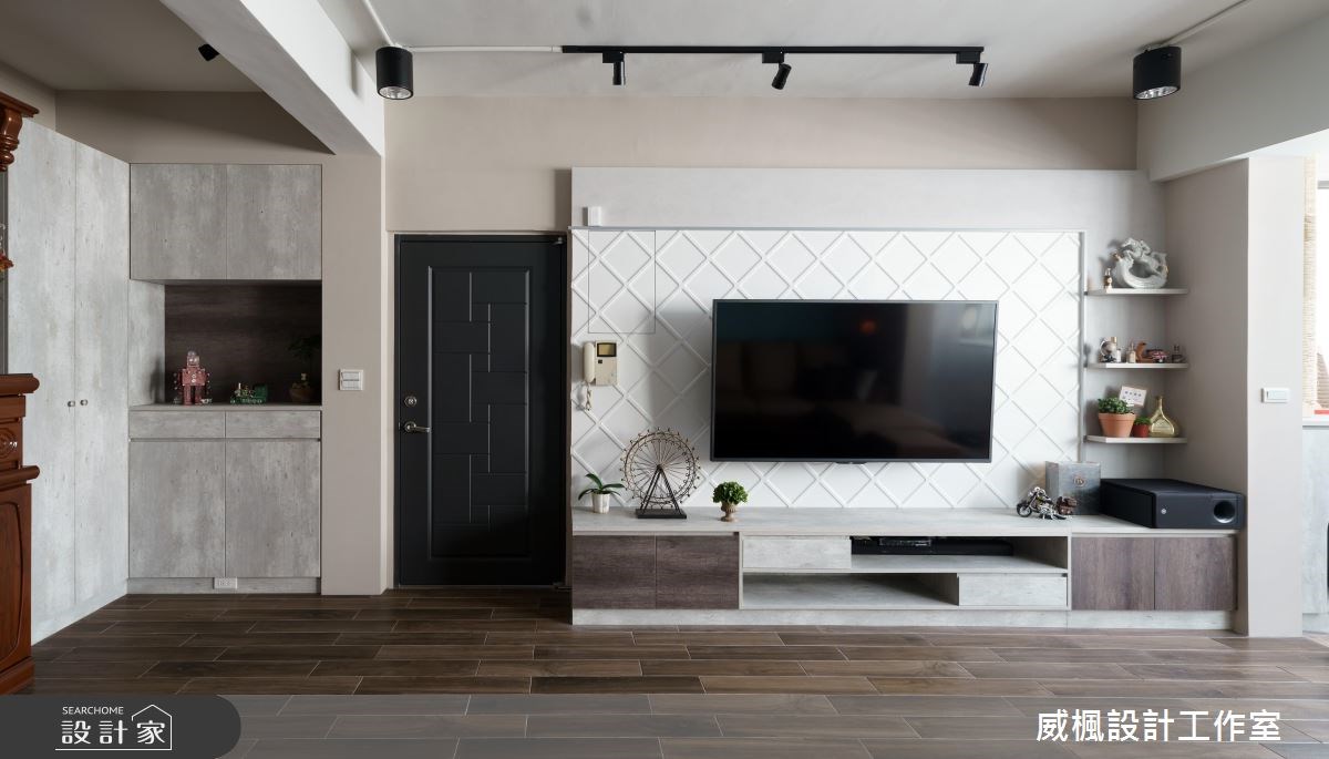 30坪老屋(16~30年)＿工業風客廳案例圖片＿威楓設計＿威楓_21之5