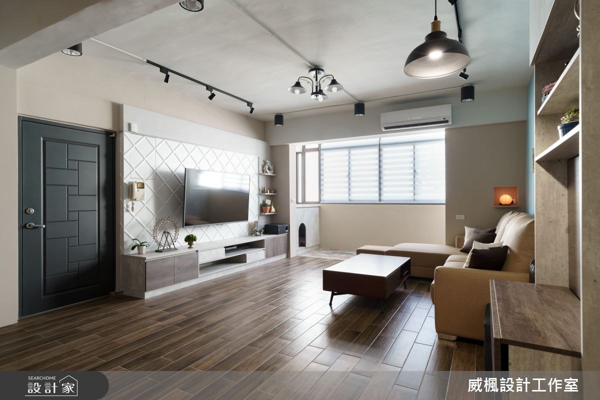 30坪老屋(16~30年)＿工業風客廳案例圖片＿威楓設計＿威楓_21之8