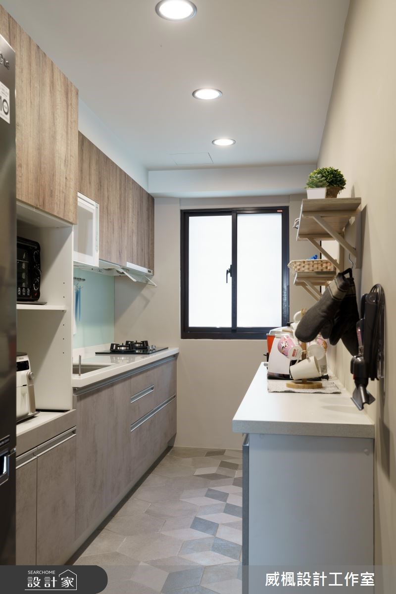 30坪老屋(16~30年)＿工業風廚房案例圖片＿威楓設計＿威楓_21之11