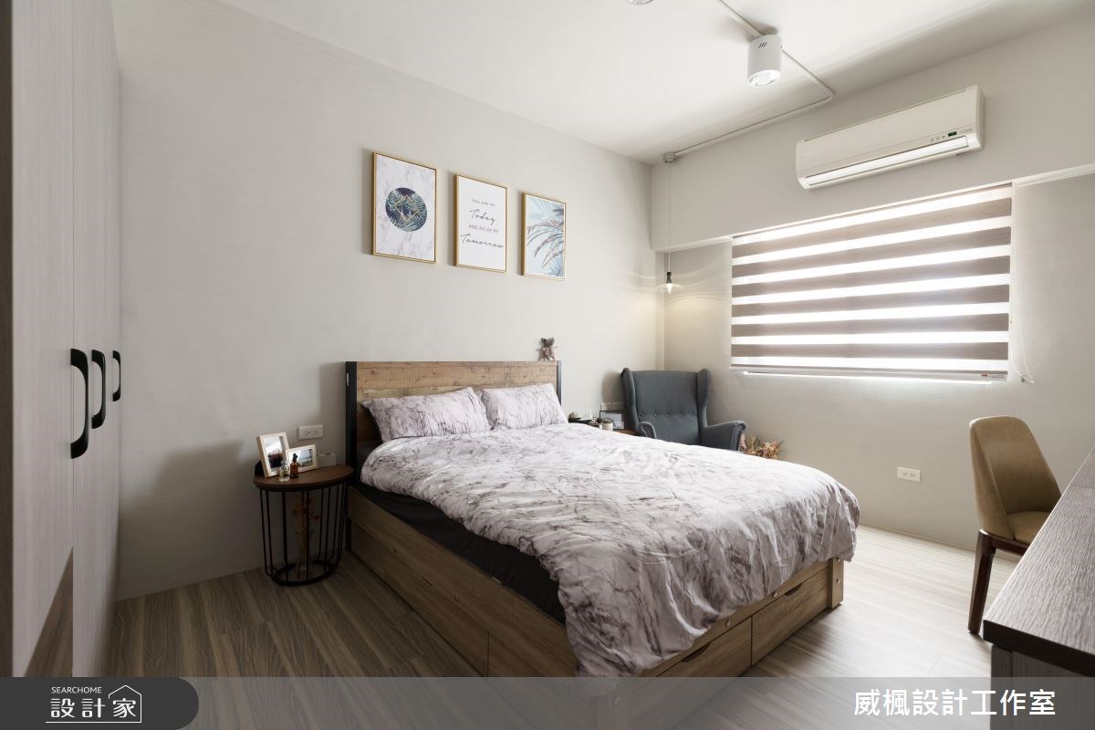 30坪老屋(16~30年)＿工業風臥室案例圖片＿威楓設計＿威楓_21之15