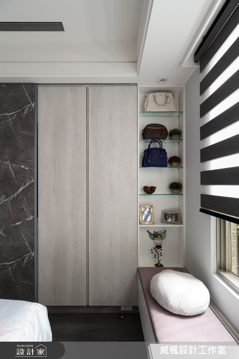 30坪新成屋(5年以下)＿奢華風臥室臥榻案例圖片＿威楓設計＿威楓_27之11