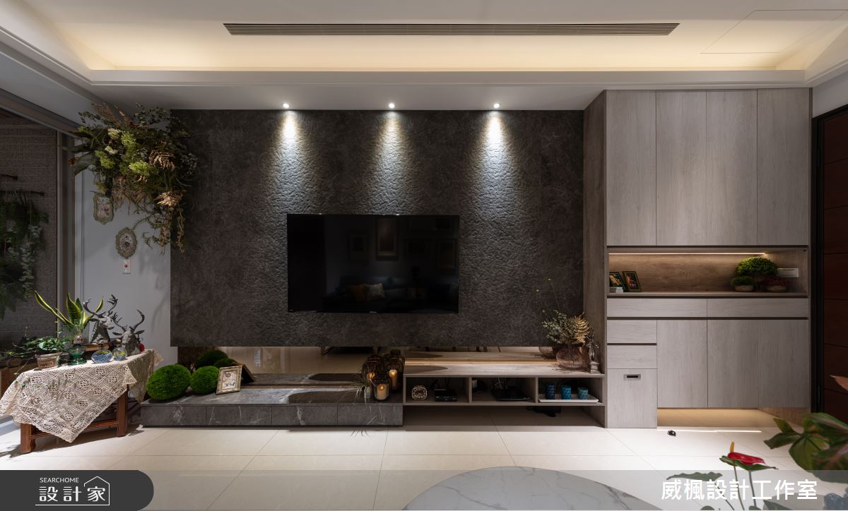 30坪新成屋(5年以下)＿奢華風客廳案例圖片＿威楓設計＿威楓_27之3