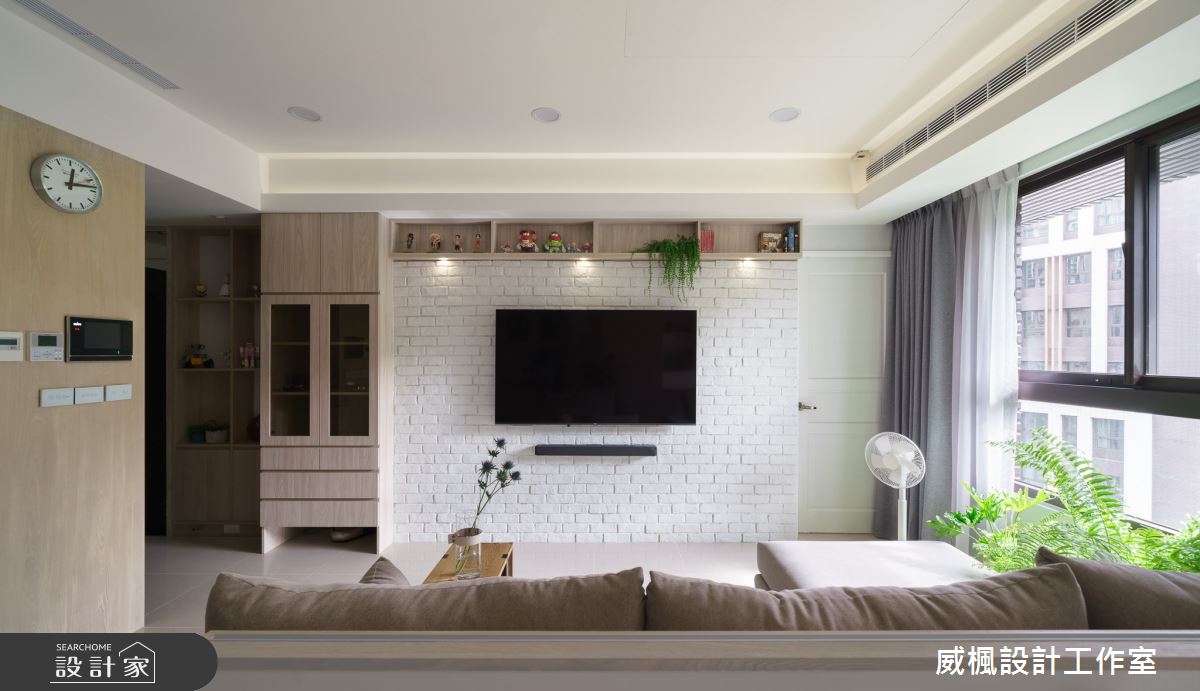 16坪預售屋＿日式無印風客廳案例圖片＿威楓設計＿威楓_28之9