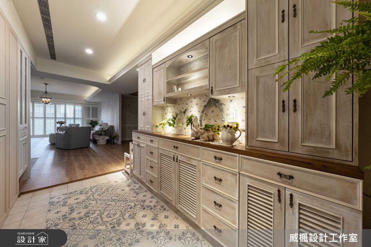 60坪新成屋(5年以下)＿鄉村風玄關案例圖片＿威楓設計＿威楓_32 法式鄉村之4359