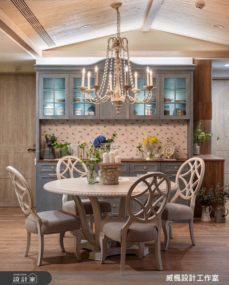 60坪新成屋(5年以下)＿鄉村風餐廳案例圖片＿威楓設計＿威楓_32 法式鄉村之11