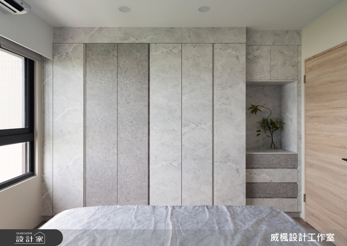32坪新成屋(5年以下)＿日式無印風臥室案例圖片＿威楓設計＿威楓_33 現代日式之18