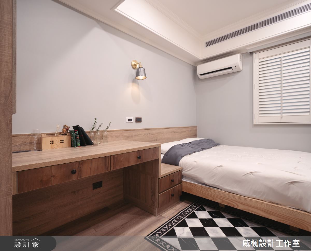 25坪老屋(16~30年)＿美式風臥室案例圖片＿威楓設計＿威楓_36 經典美式之18